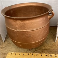 Painted metal 10" pot