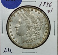 1896 Morgan Dollar AU