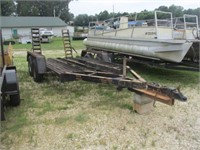 283) Shop built 13' trailer w/ramps - BS ONLY