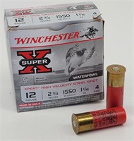 (15rds) Win Super X 12 Ga. 2 3/4', Shotshells