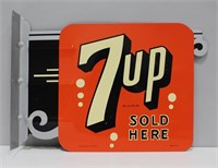 7–UP FLANGE ADVERTISING SIGN