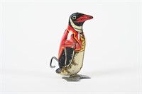 1940'S J. CHEIN WIND-UP WADDLING PENGUIN TIN TOY