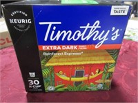 Timothy's Extra Dark Keurig K-cups
