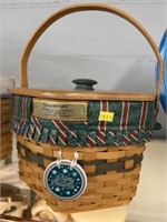 1997 Longaberger Snowflake Basket