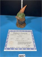 Tom Clark "Gnome of Zurich" with COA