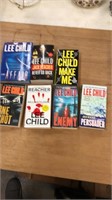 Lot of 7 Lee Child Books