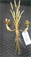 GOLD LEAF WALL SCONCE
