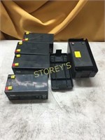 5 Battery's & Box - 12v - #12V-3AH/20HR