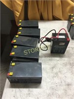 5 Battery's - 12v - #12V-3AH/20HR