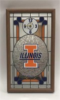 Illinois Mirror Wall Clock