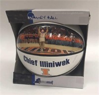 Chief Illiniwek Memory Basketball