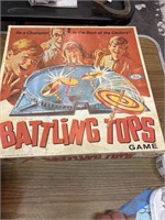 Vintage battling tops game