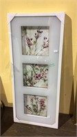 New in the package white triple frame, 28x12 with