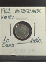 1962 Netherlands coin