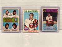1975/76 New York Islanders Card Lot