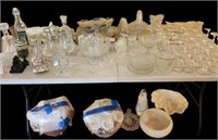 Mixed Decorative Glassware/Crystal Lots