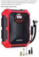 AstroAl Portable Air Compressor and Tire Inflator