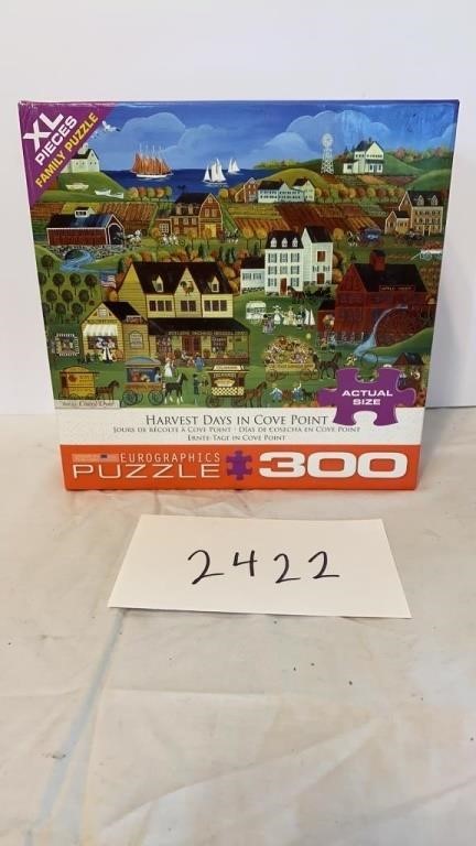 Harvest Days in Cove Point 300 Pc. Puzzle