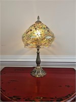 20" Tall Table Lamp with Glass Shade