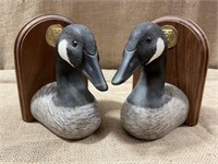 Heavy Canada goose bookends Ducks Unl.