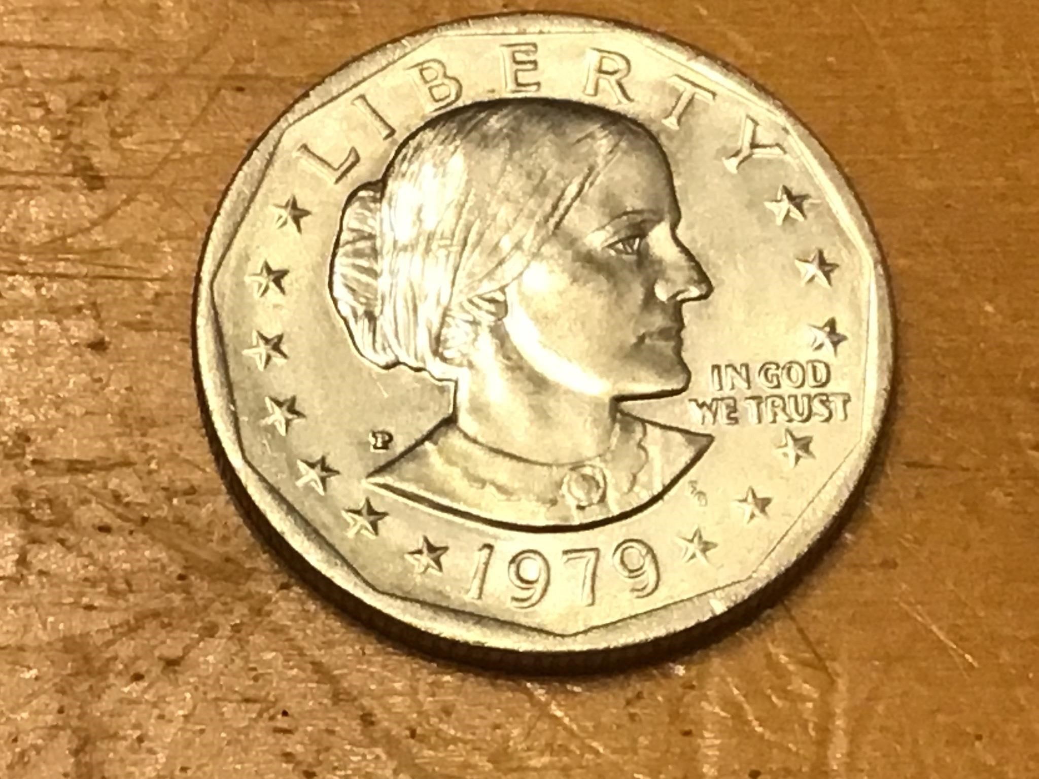 1979 Susan B. Anthony Dollar Coin