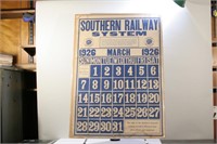 Southern Railway System March 1926