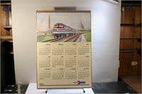 1986 Amtrak Calendar