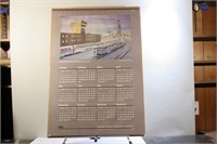1982 Amtrak Calendar