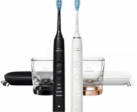 SONICARE 9000 2 PACK BLACK WHITE RET.$300