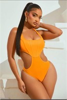 FASHION NOVA SUMMER FEVER SHIMMER CORSET 1 PIECE