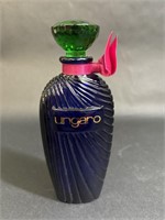 Small Ungaro Deep Blue Perfume Bottle