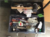 Plastic tool box full house tools