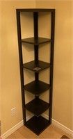 K&B Furniture Wooden Corner Shelf