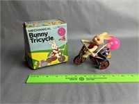 Antique Mechanical Bunny Tricycle