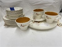 20 pcs Mismatched Plates & Cups