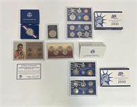 Coin Collector's lot. Indian Penny set, proofs, +