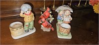Ceramic dolls 
Cardinals