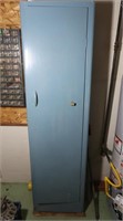 Metal Cabinet w/Shelves Incl. Contents-18x12x65"H