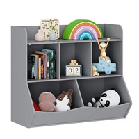 UTEX Toy Storage Organizer with Bookcase, Kid’s M