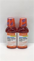 2 Bottles Day Time Cold and Flu Relief Liquid