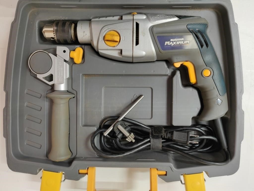 Mastercraft Heavy-Duty Hammer Drill 1/2"