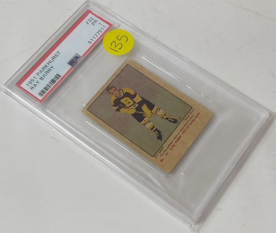 1951 Ray Berry #32 PSA Graded Card