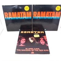 3 X Ramatam Vinyl LP Record Promos