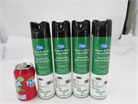 4 cans d'insecticides neuves
