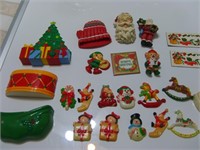 Bag of Christmas &  Halloween Magnets