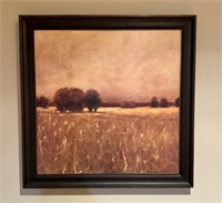 Large Landscape Framed Art 41x41