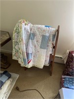 Quilt and Quilt Rack