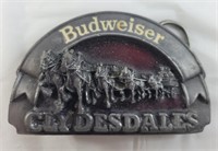 1989 Bergamot Budweiser Belt Buckle