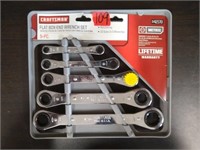 Craftsman 5pc Flat Box-End Wrench Set Metric