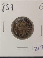 1859 INDIAN CENT